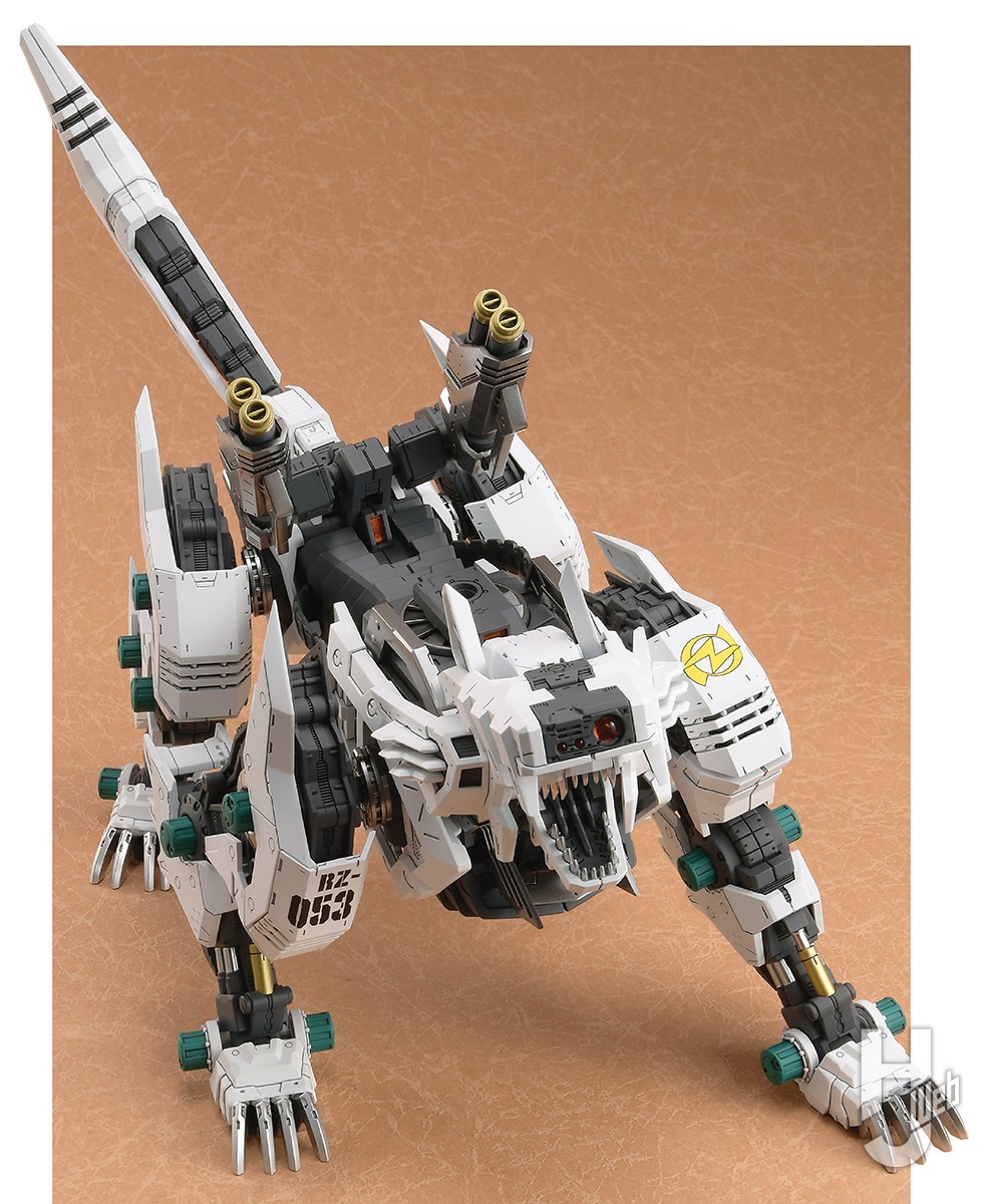 待望のHMMゾイド「ケーニッヒウルフ」！ 塗装と口元の可動域調整で