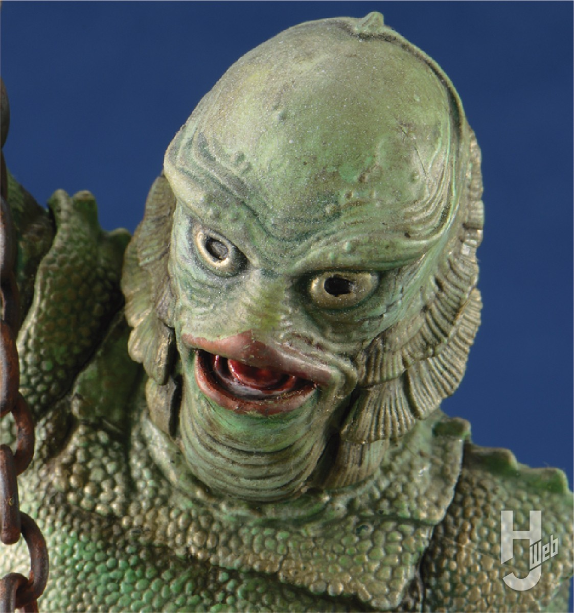 半魚人ギルマン」がエクスプラスよりプラキット化！ カラースチールを