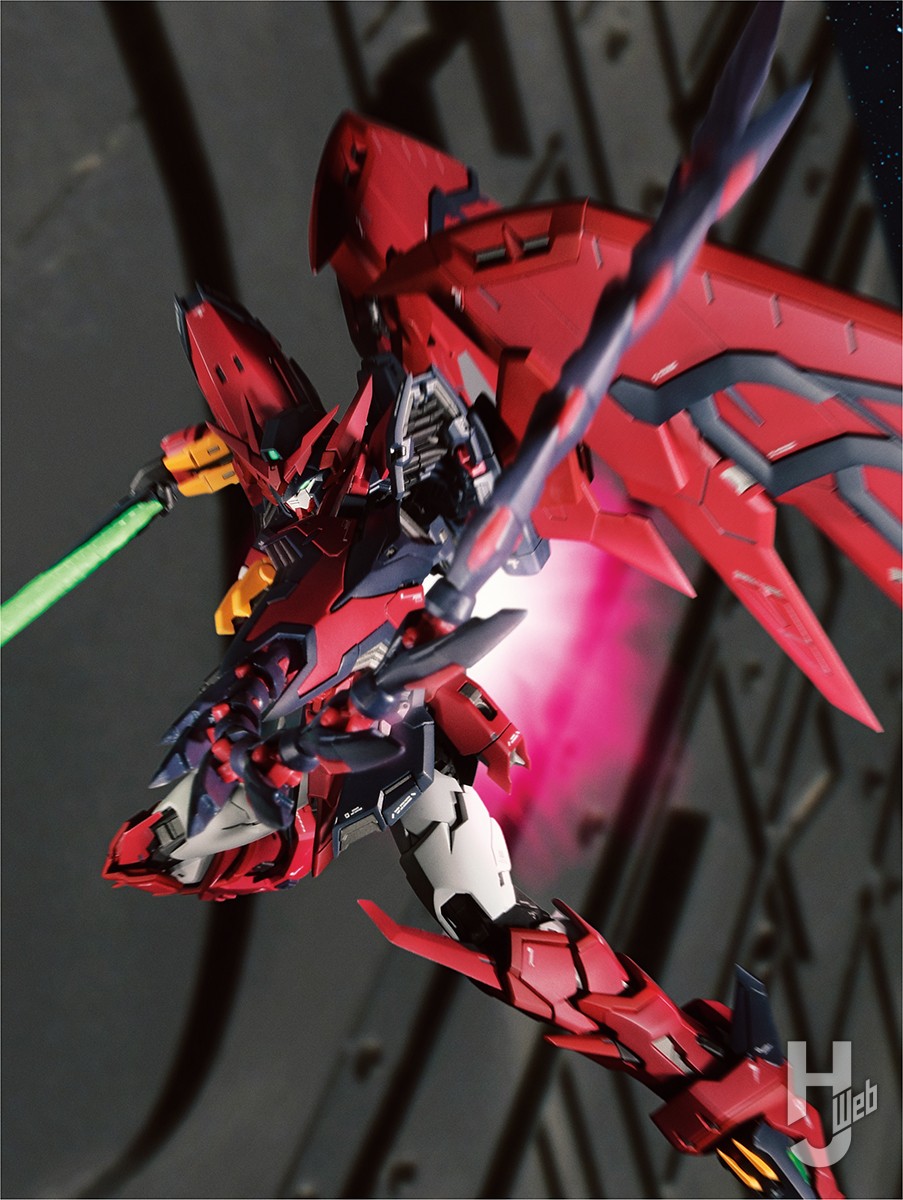 RGガンダムエピオン」完成度の高いキットを各部シャープ化と整面