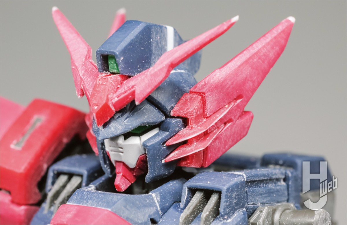 RGガンダムエピオン」完成度の高いキットを各部シャープ化と整面