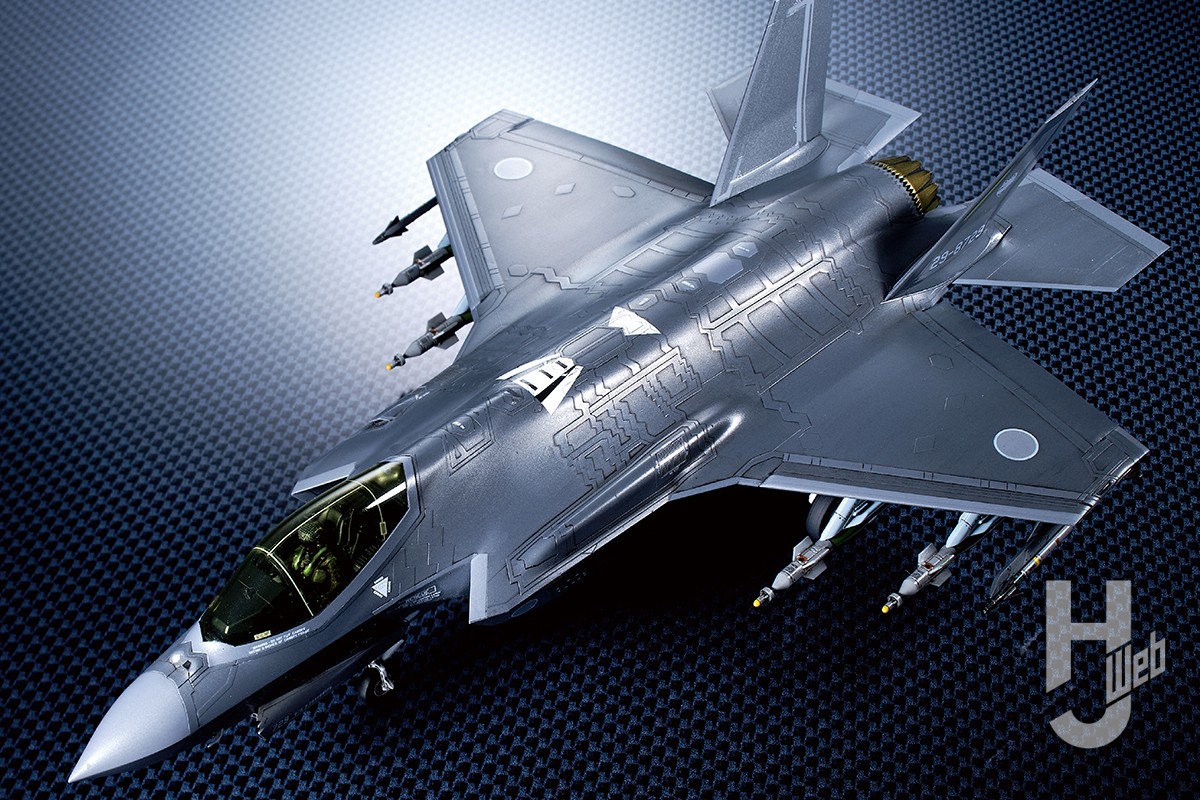 1/72「F-35AライトニングII」！ 1/48よりも作りやすくなったこだわりの