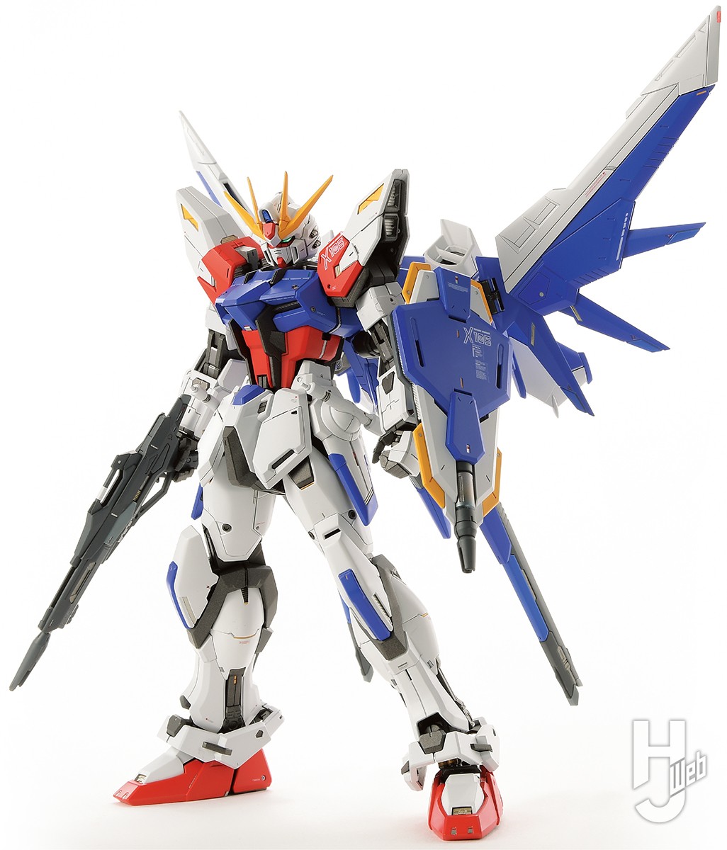 MG ビルドストライクガンダムフルパッケージ ストライク素組プラモ