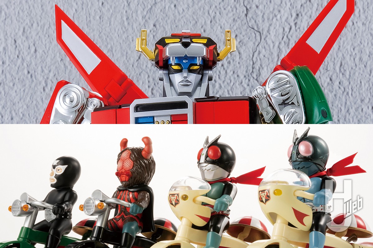 5体分離可能な「ボルトロン ライオンフォース」がアクション合金