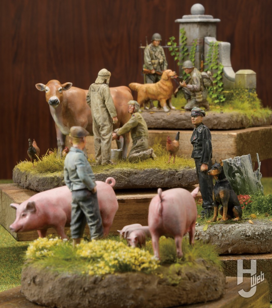 39年越しの新作キット「動物セットII」を使用し、手のひらサイズのヴィ