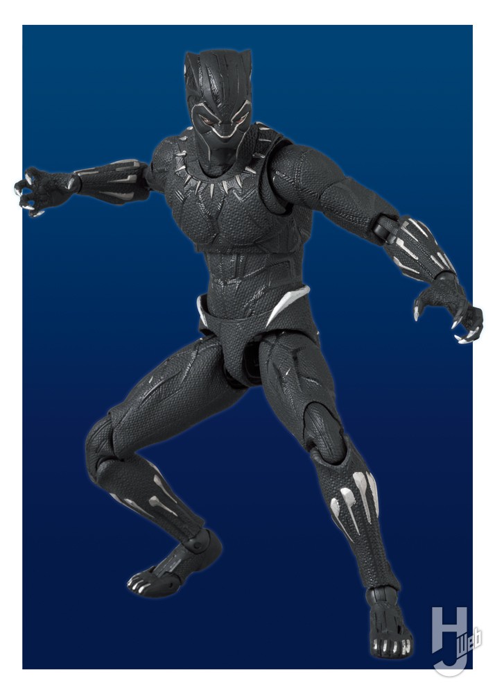 MARVELブラックパンサーが豪華仕様の決定版としてMAFEXに再び