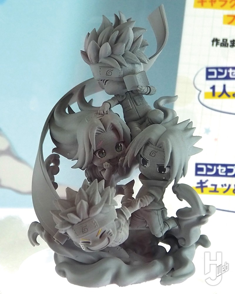 八卦空掌”を繰り出す日向ヒナタを大迫力に表現！ 再販情報やジャンプ