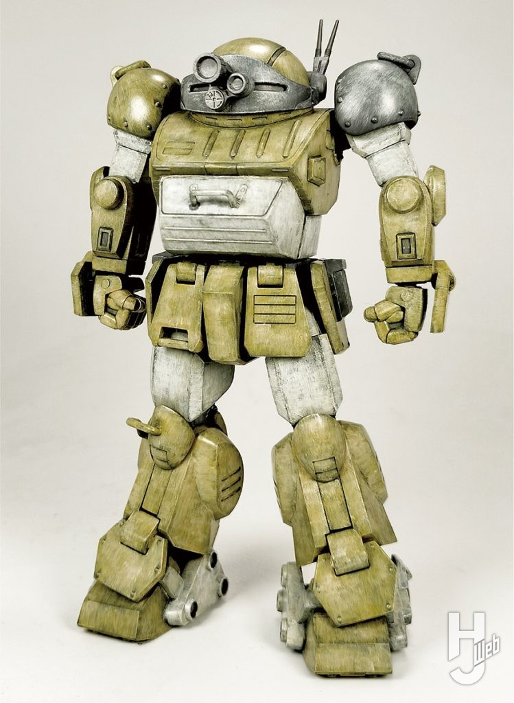 水性ホビーカラーの筆塗りで歴戦の機体に！「HG スコープドッグ」を