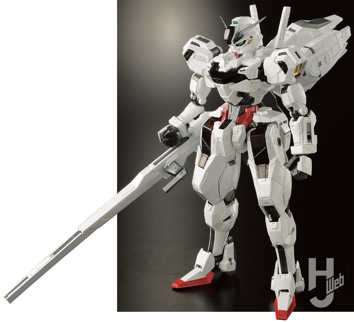 超合金ガンダム・キャリバーン】の試作モデルを掲載！ LEDによる発光