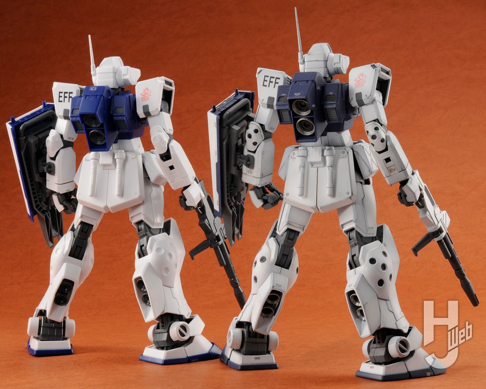 MG「ジム・スナイパーⅡ（ホワイト・ディンゴ隊仕様）」を細部の