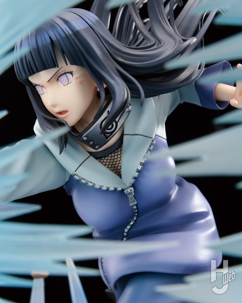 八卦空掌”を繰り出す日向ヒナタを大迫力に表現！ 再販情報やジャンプ