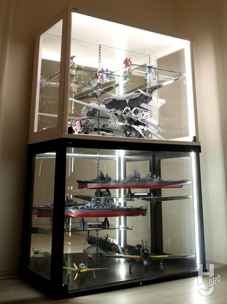 大型モデルも余裕?! JAJANから“超ド級”サイズのディスプレイケース