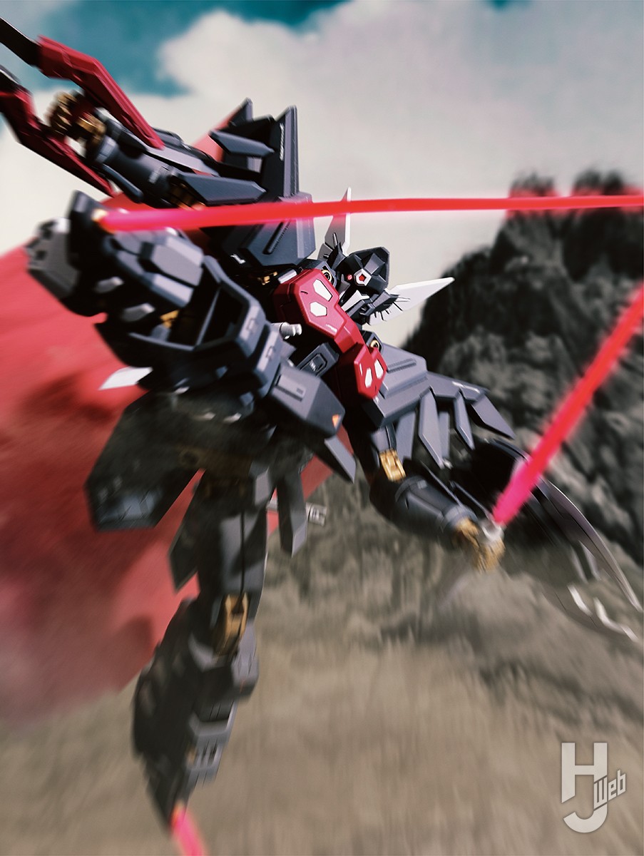 HGブラックナイトスコード シヴァをプロポーション変更とディテール