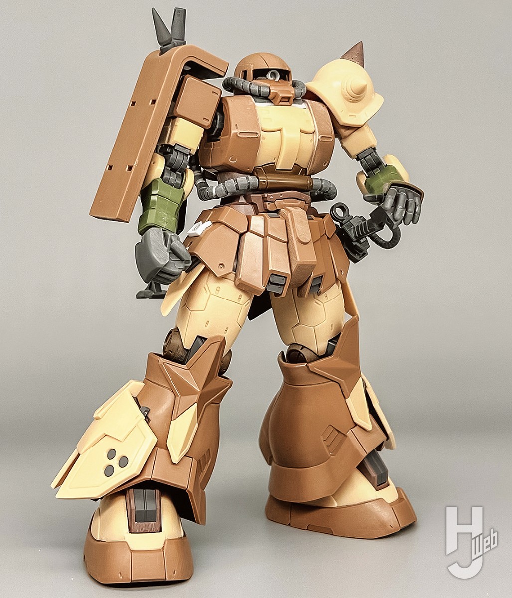 HG「高機動型ザク サンホ機/ダナン機」2名のモデラーがそれぞれの