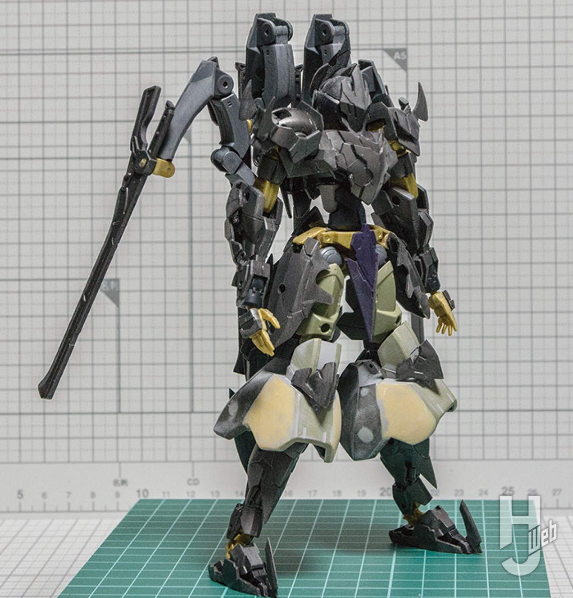 新規パーツや付属のオプションパーツを使用し、「スピナティオ