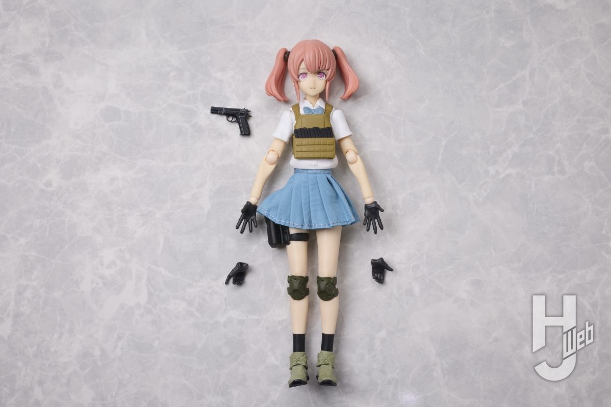 オリジナル武装JKをセットアップ！』figma 武装JKバリアント 第2弾