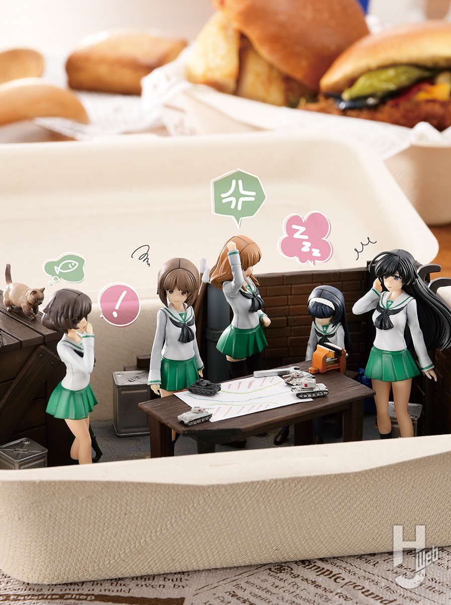 ガールズ＆パンツァー】ランチボックスサイズのガレージ！あんこう