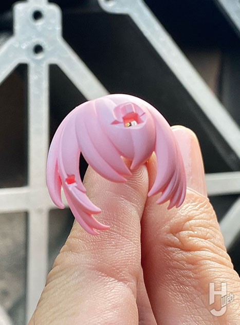 メガミデバイス「PUNI☆MOFU マオ」塗装面を重視した製作でイラスト