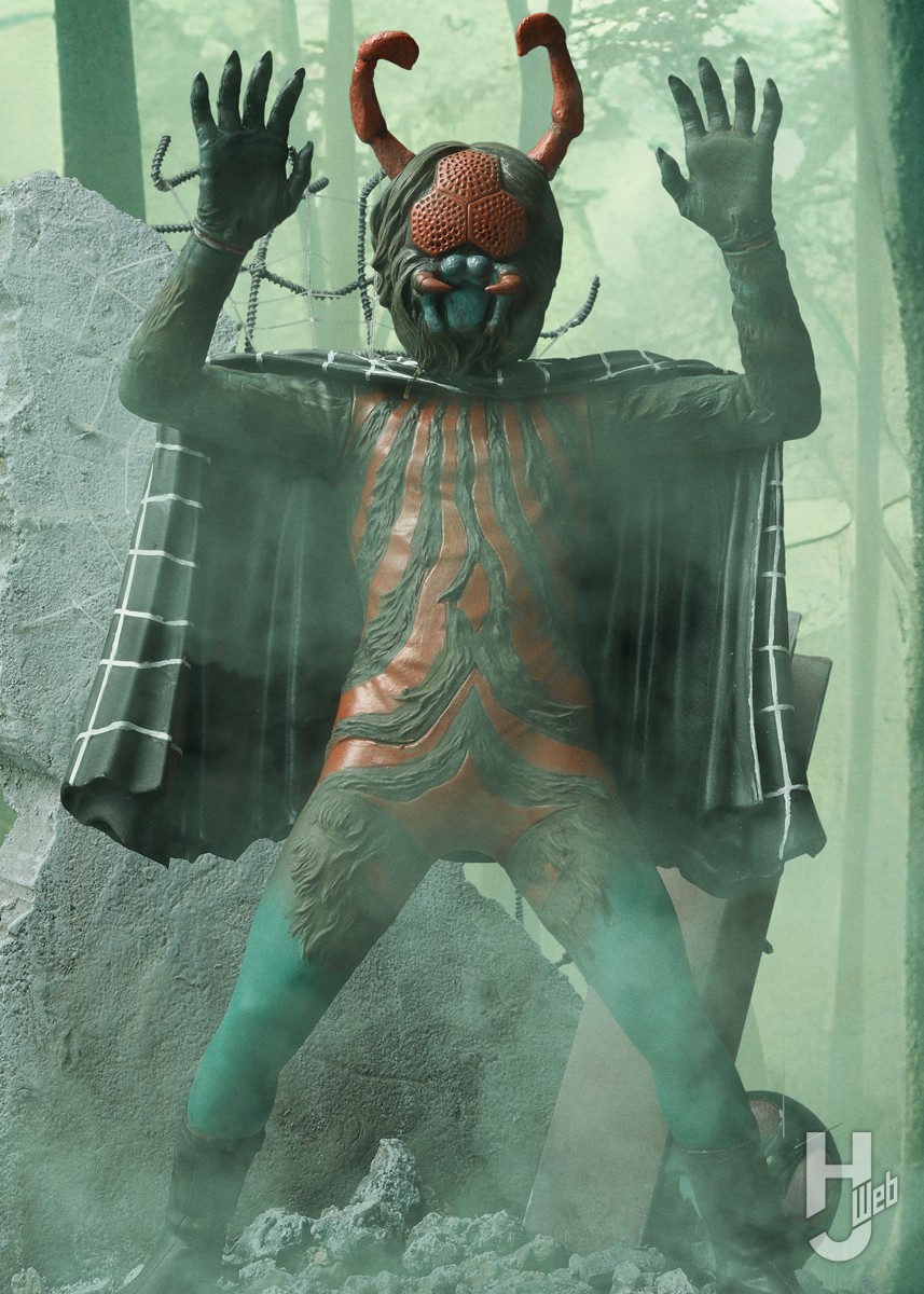 初代『仮面ライダー』一番最初のショッカー怪人「蜘蛛男」を製作