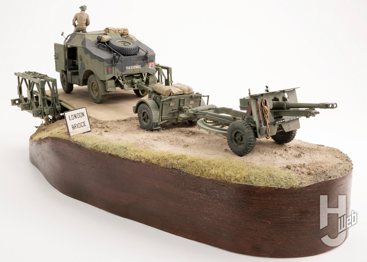 ゲッコー・モデル 1/35「イギリス軍C8 Mk.Ⅱ」をノルマンディー戦80