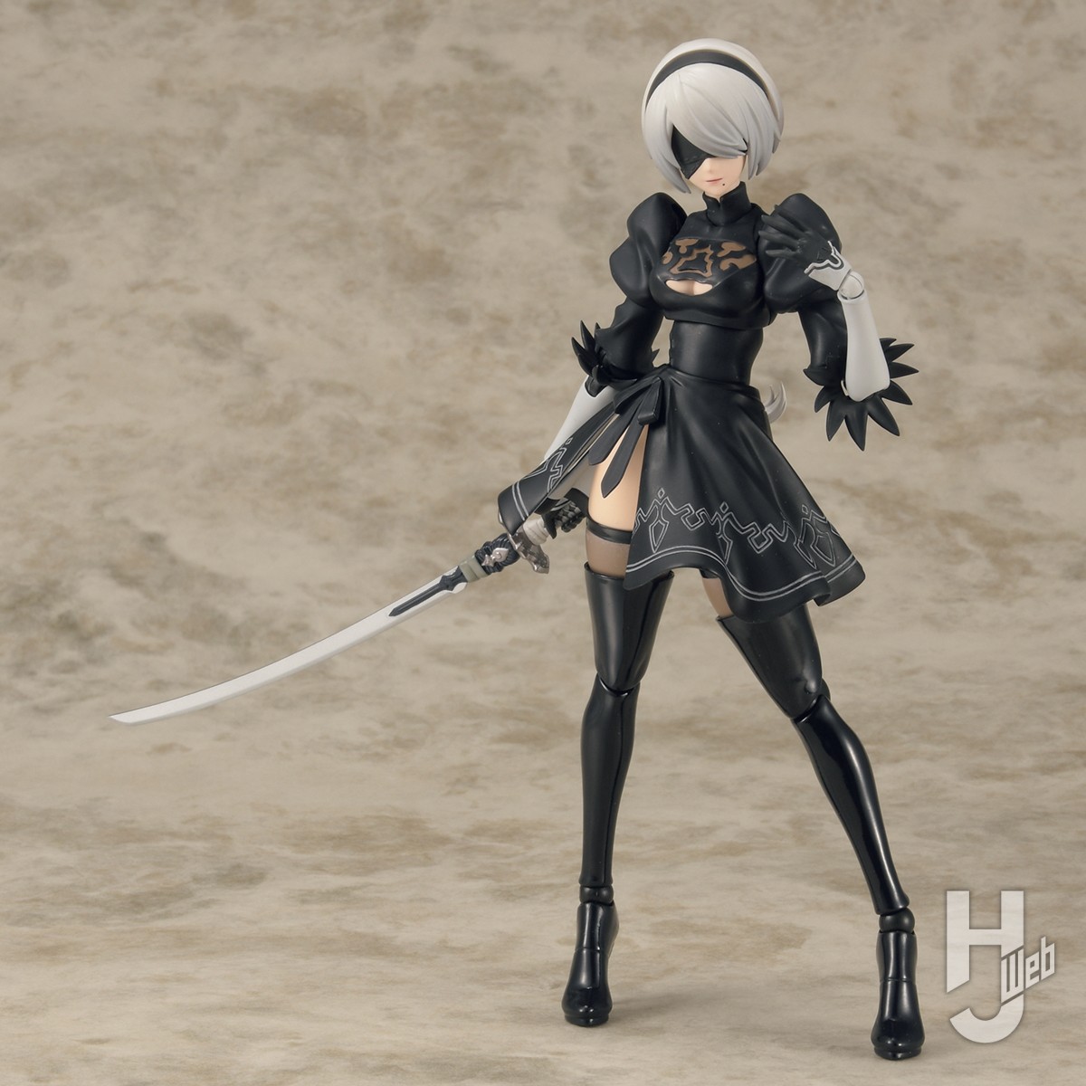 アニメ『NieR:Automata Ver1.1a』』より、2B（ヨルハ二号B型）がfigma