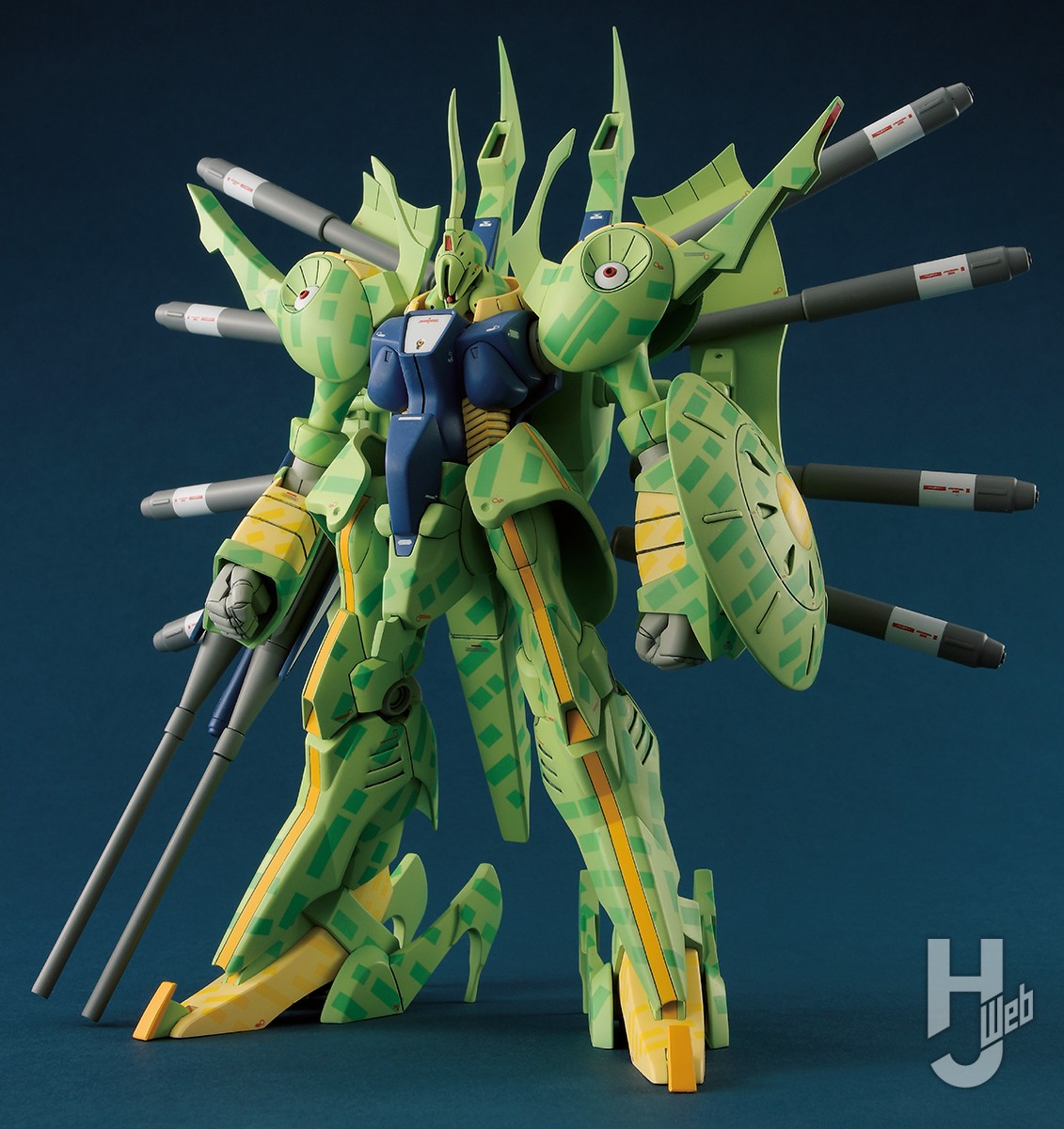 HGUCパラスアテネ」にオリジナルアレンジ！ 独特のシルエットとカラー