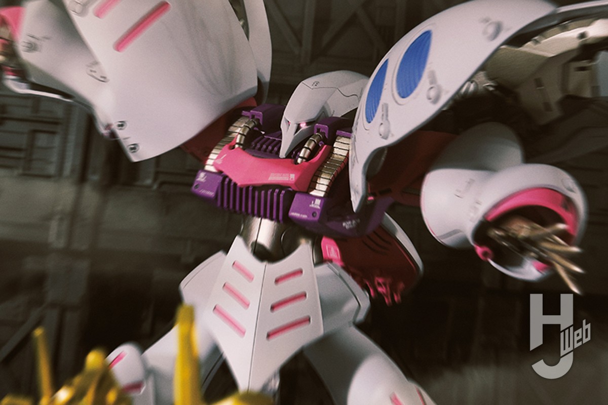 ハマーンの愛機「キュベレイ」を各部ディテールアップし、“誇り高き