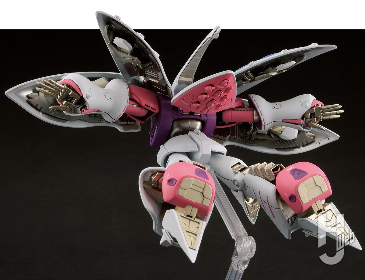 ハマーンの愛機「キュベレイ」を各部ディテールアップし、“誇り高き