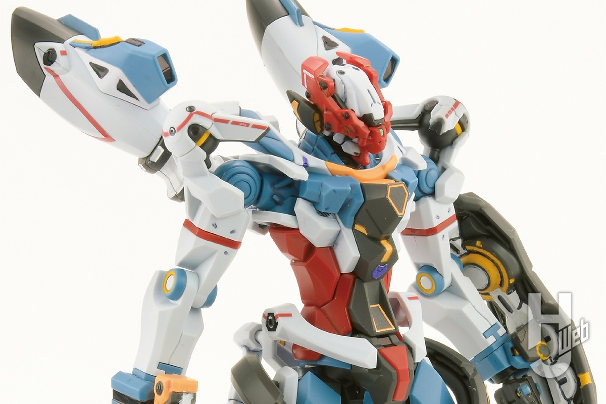 HG GQuuuuuuX」をお手軽グレードアップ！ 細かな塗り分けの攻略法を