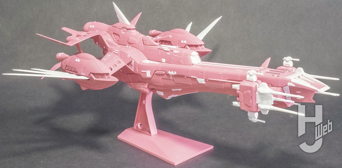 ガンダムSEED FREEDOM』版エターナルを20年前のEXモデルのキット2個