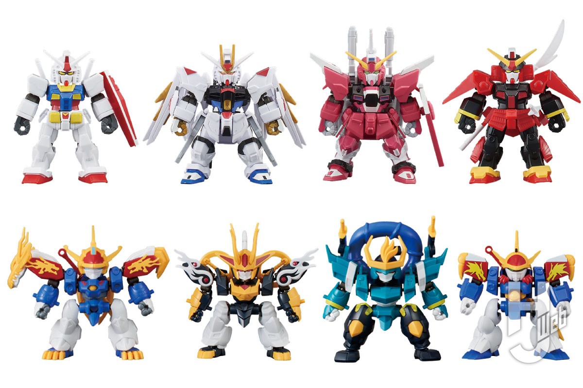 自由に組み替え“クロスビルド”！新フィギュア「BLOCKCROSS（ブロック