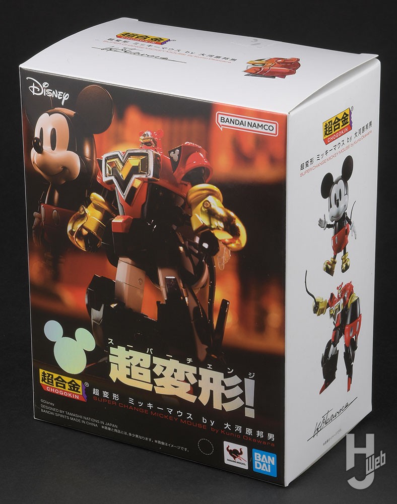 超変形ミッキーマウス」のパッケージ到着!! さらに超合金発売