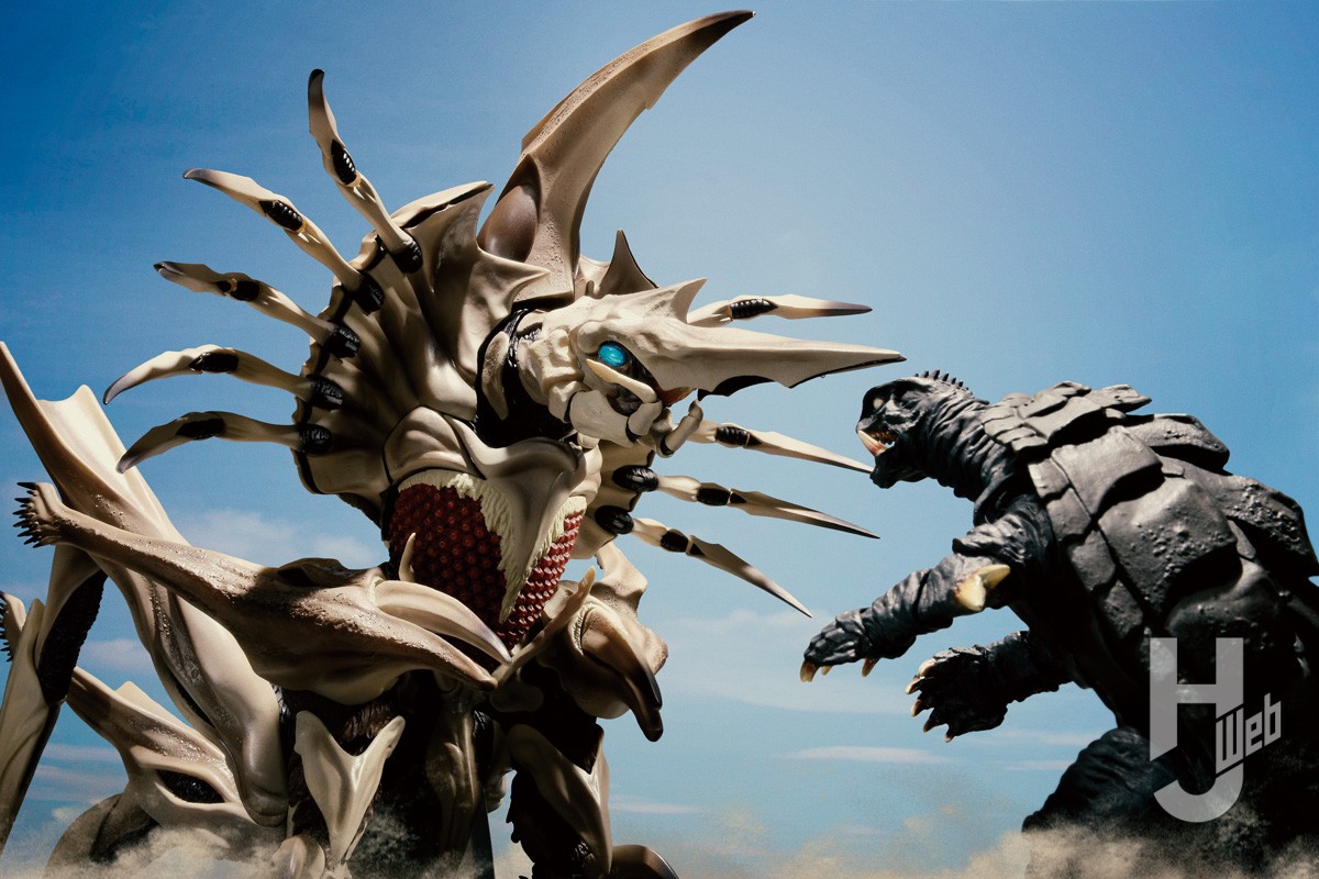 S.H.MonsterArtsに『ガメラ2』レギオン襲来！塗装試作を撮り下ろしで