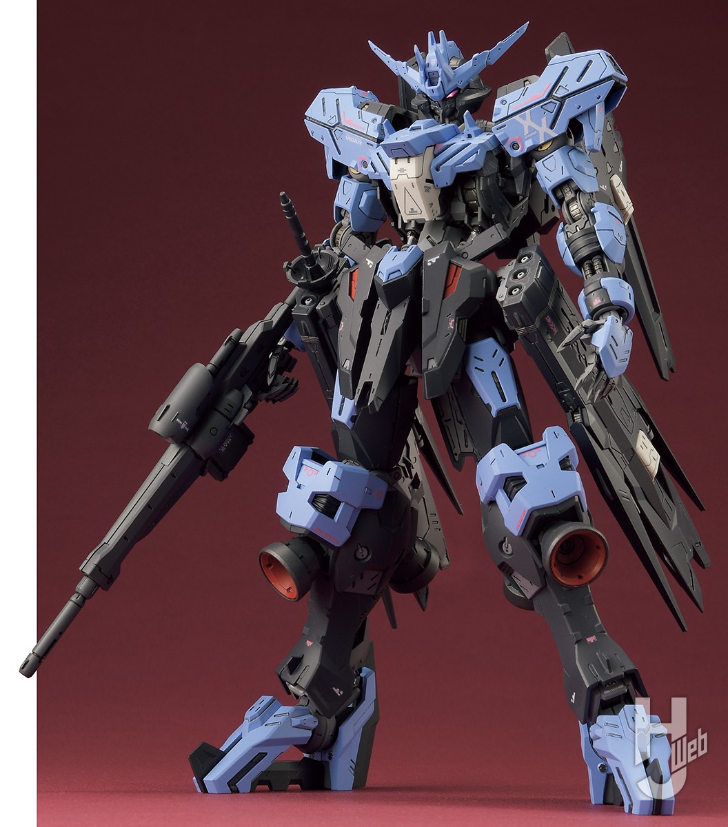 ガンダム・フレーム新MGキット「ガンダム・ヴィダール」をパーツ整形