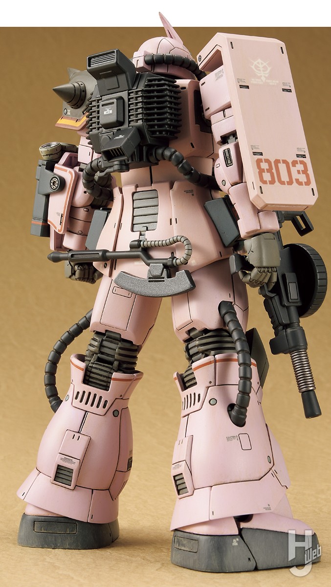 ザク・デザートタイプ ピンクパンサー隊機」がHG化！プロポーション