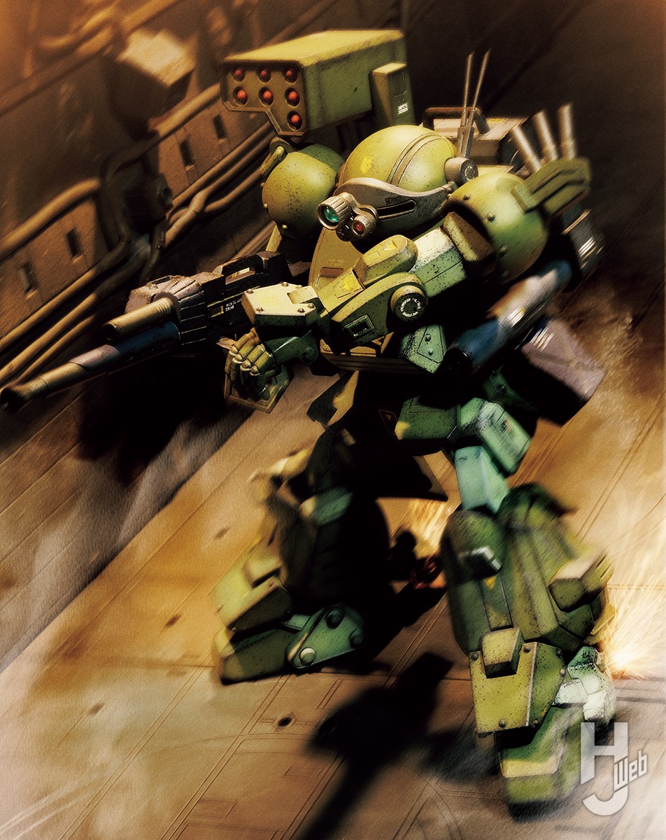 HG スコープドッグターボカスタム」に拡張パーツセットを投入し『ザ