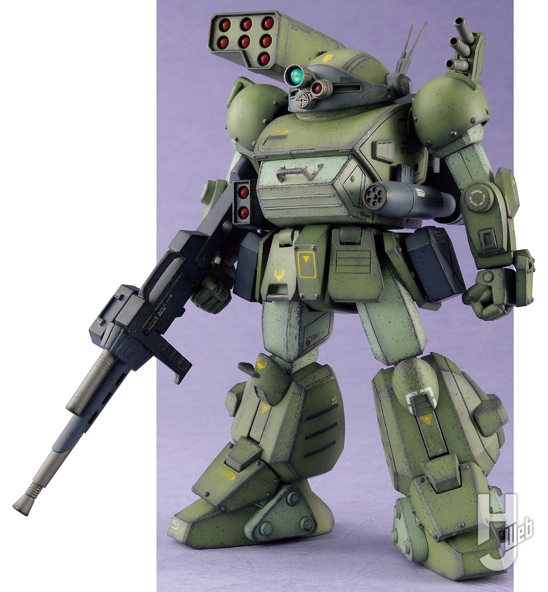 HG スコープドッグターボカスタム」に拡張パーツセットを投入し『ザ