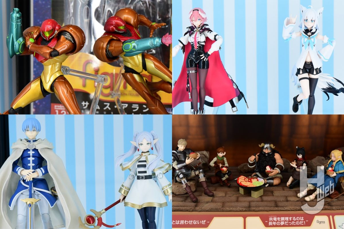figma「ヒンメル」「フリーレン」や「超絶最かわてんしちゃん」展示