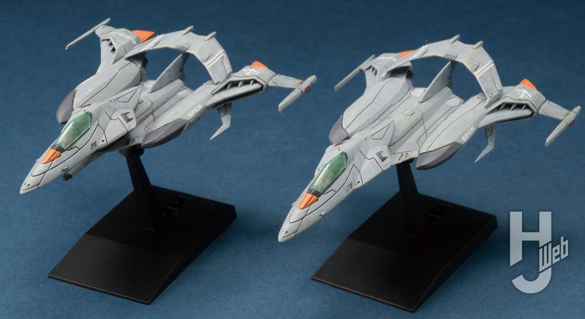 メカコレDX コスモパイソンを最小限のディテールアップ＆塗装で