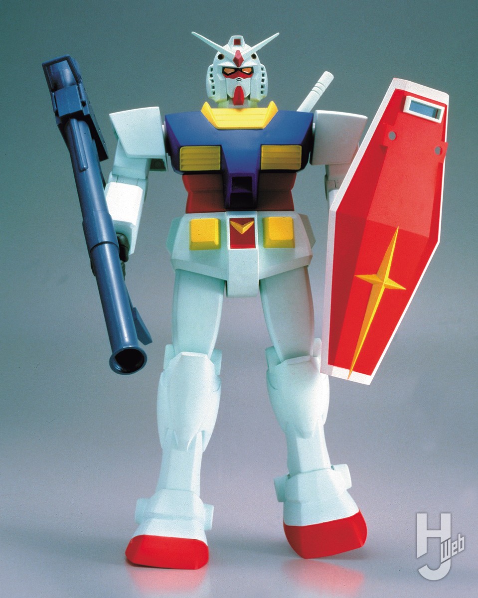 1/100スケール「RX-78-2 ガンダム」の進化を辿る。コア・ブロック