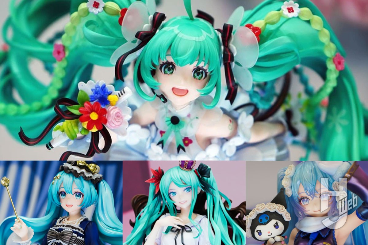 花束の中にいる「初音ミク JAPAN LIVE TOUR 2025 ～BLOOMING～」を初め