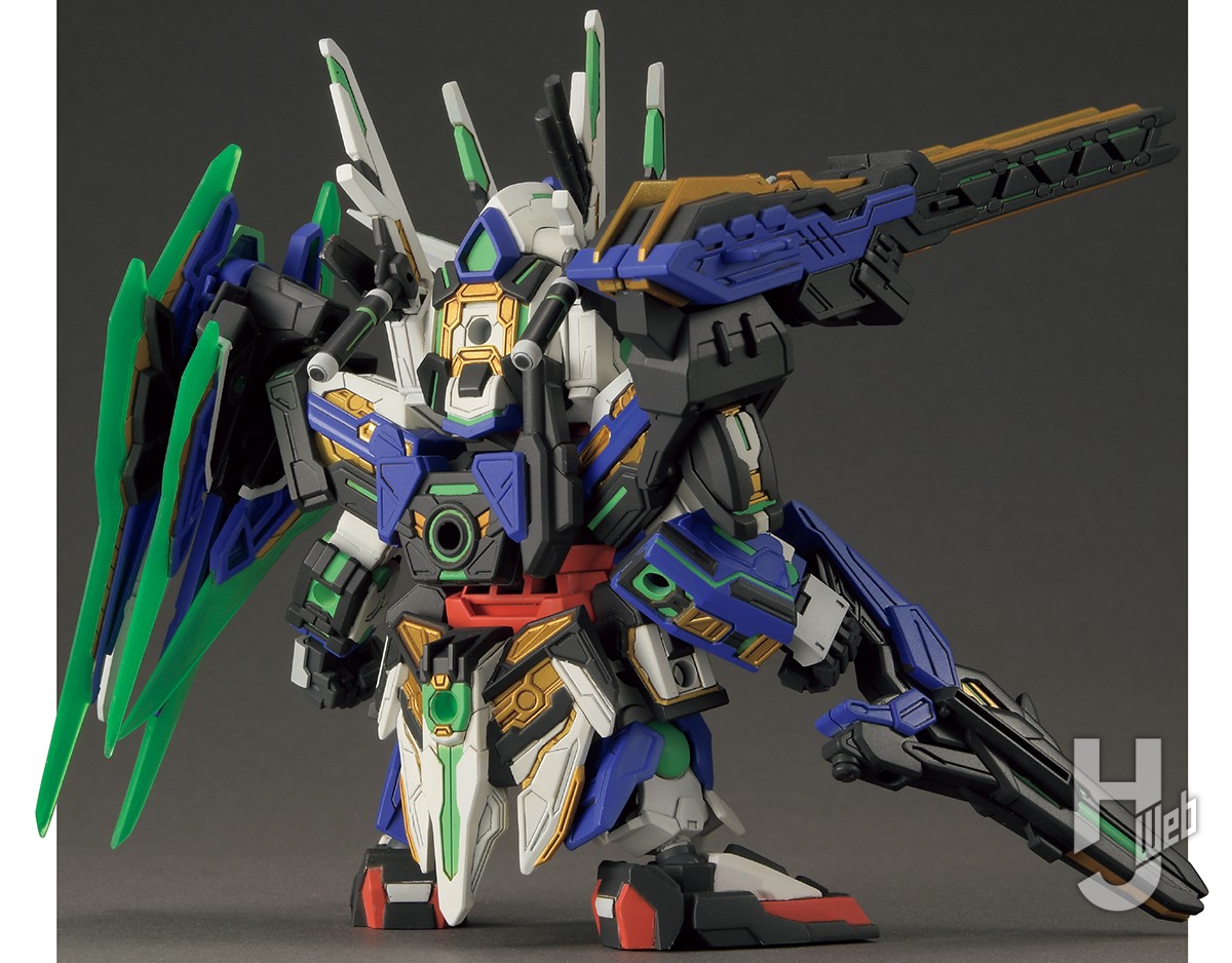 GF部隊の3機がSDWHで登場！ フル塗装とモールドの彫り直しで合体メカ