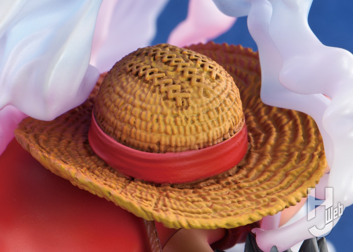 ギア2〟発動のルフィがP.O.Pで初立体化！蒸気に濡れた力強い造形美を