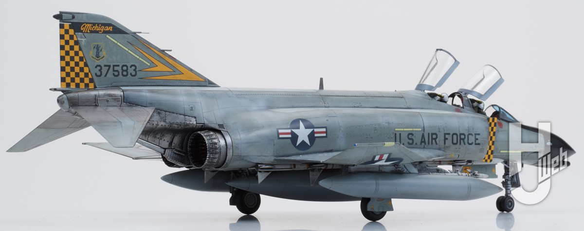 ファインモールド「アメリカ空軍 F-4C 戦闘機」別売りのディテール