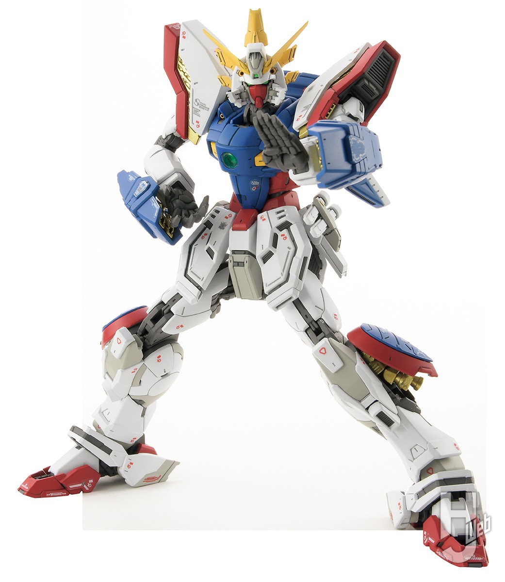 RG シャイニングガンダム」をキットレビュー！ 細部の精密化工作と
