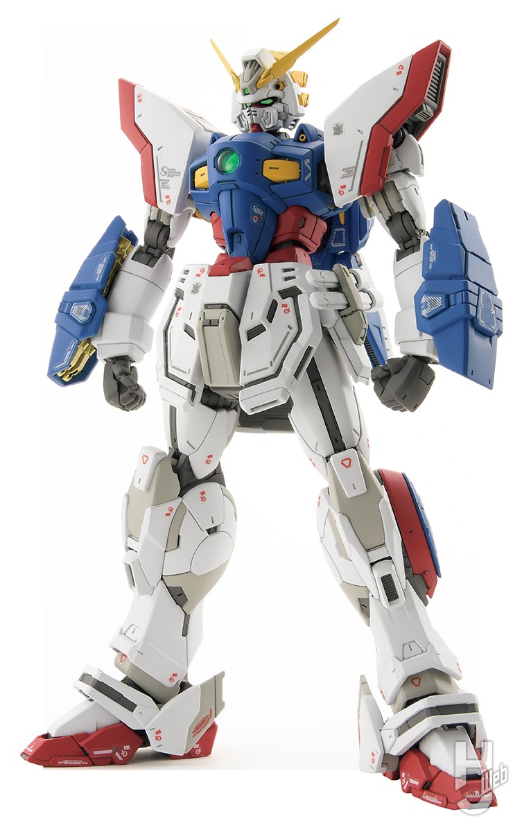 RG シャイニングガンダム」をキットレビュー！ 細部の精密化工作と
