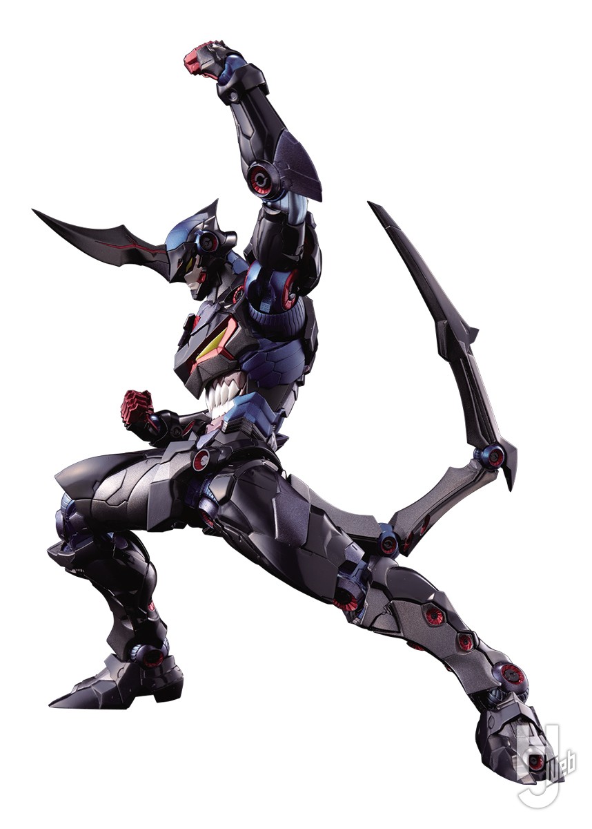 鉄機巧シリーズ最新作に漆黒のガンメン「ラゼンガン」が参戦！公式