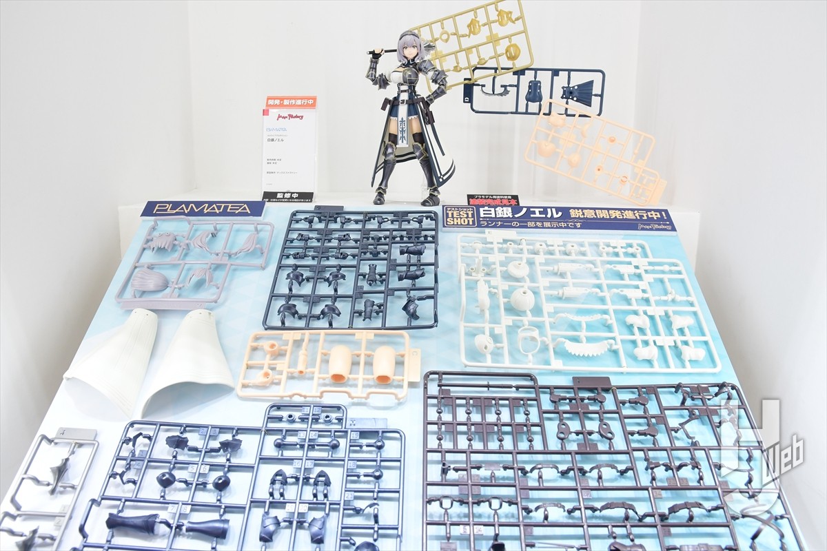 PLAMATEA 『ホロライブ』白銀ノエルの彩色が展示！「ライザリン