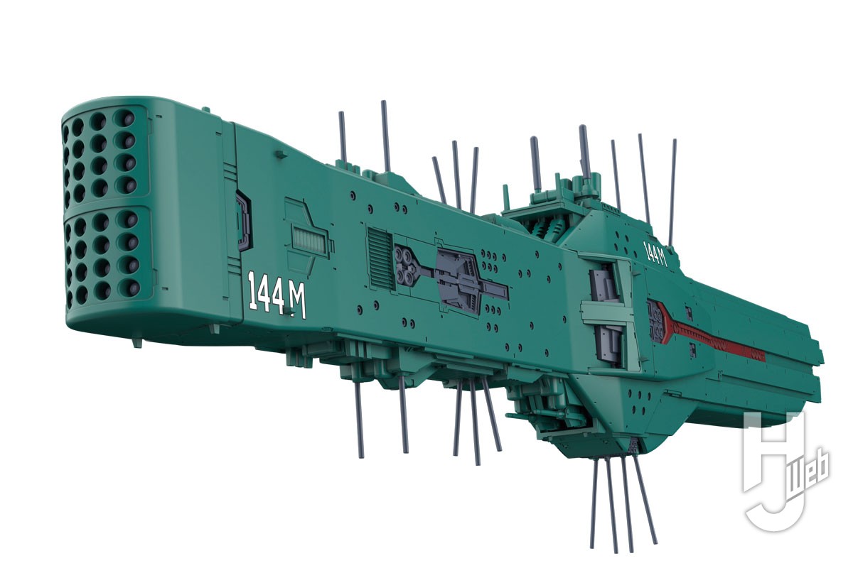 銀河英雄伝説』「自由惑星同盟軍 第13艦隊旗艦 ヒューベリオン」が大型