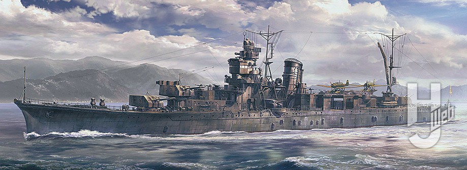 ハセガワ「日本海軍 軽巡洋艦 酒匂」からホビーボス「HMS ジェネラル