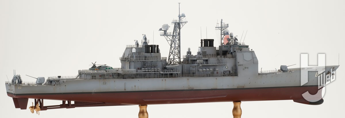 フライホーク初1/350スケール艦船は米海軍巡洋艦「カウペンス」！ 豪華